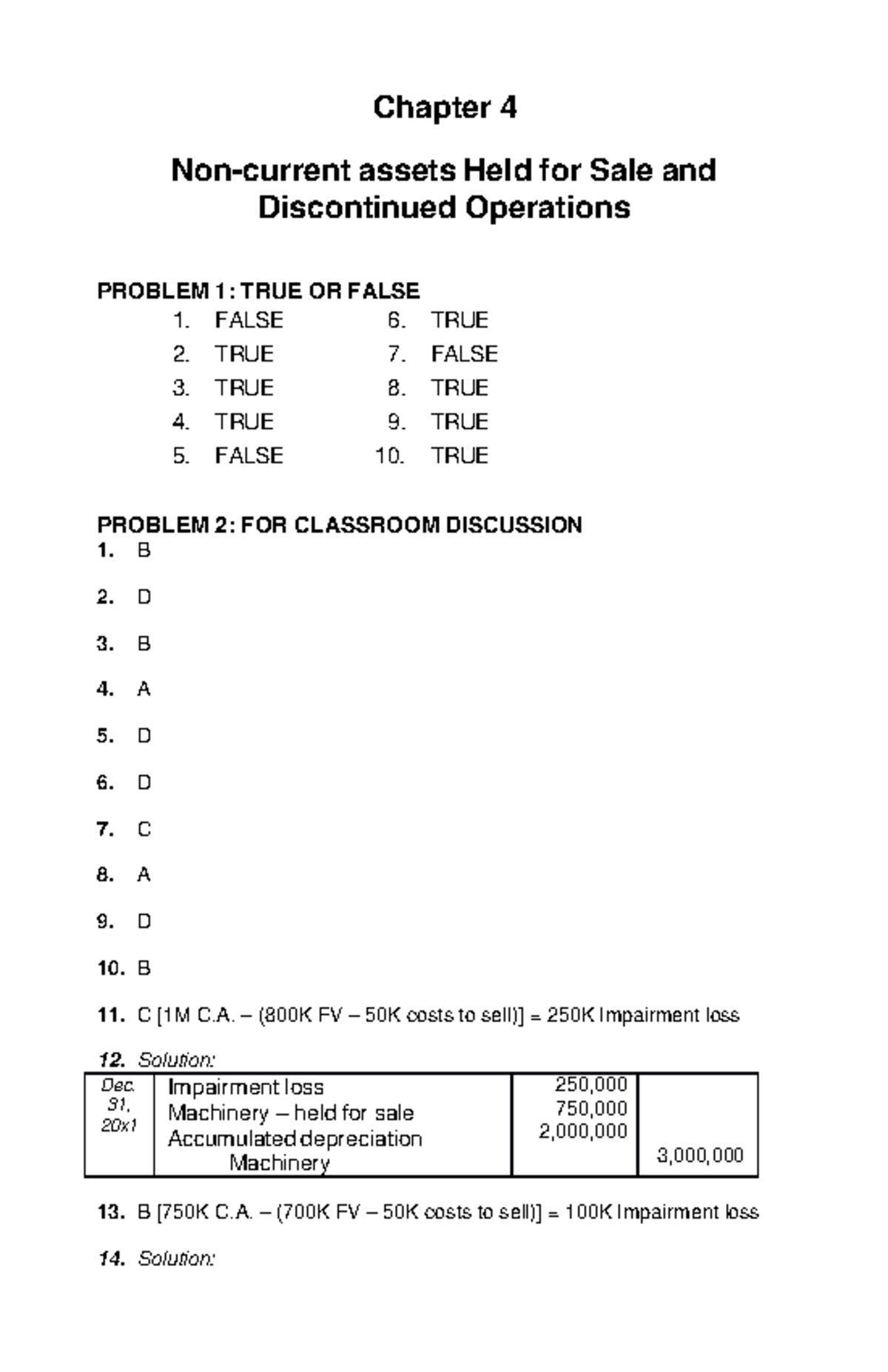INTERMEDIATE ACCOUNTING 3 CHAPTER 45 Chapter 4 Noncurrent assets