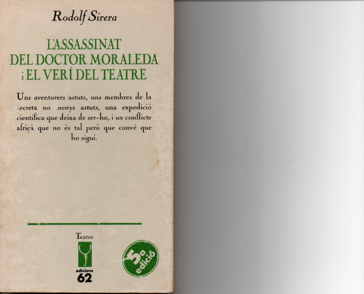 El verí del teatre Libros de lectura Valencià II Studocu El verí del teatre Libros de lectura Valencià II Studocu