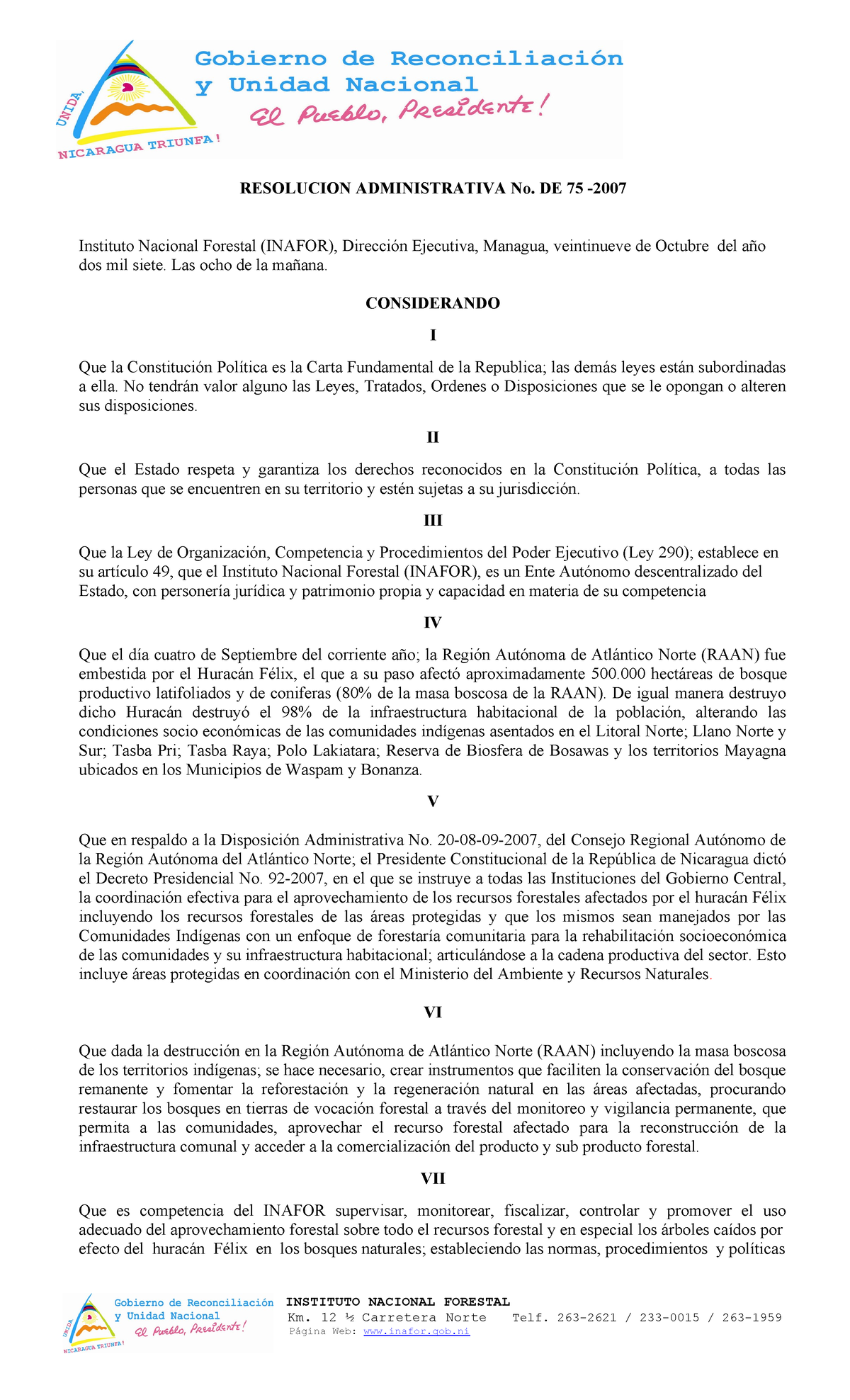 resolucion-no-75-2007-aprovechamiento-madera-ca-da-raan-resolucion
