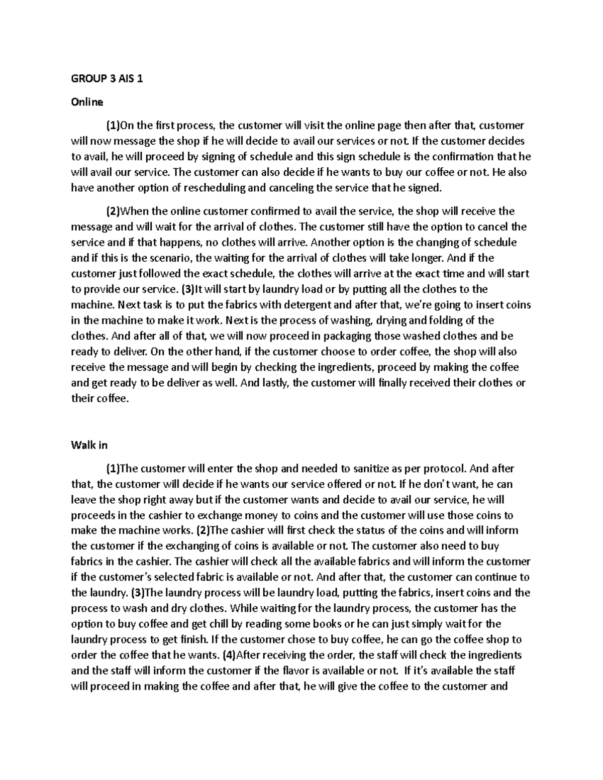 Flow Spread positivity GROUP 3 AIS 1 Online (1)On the first process