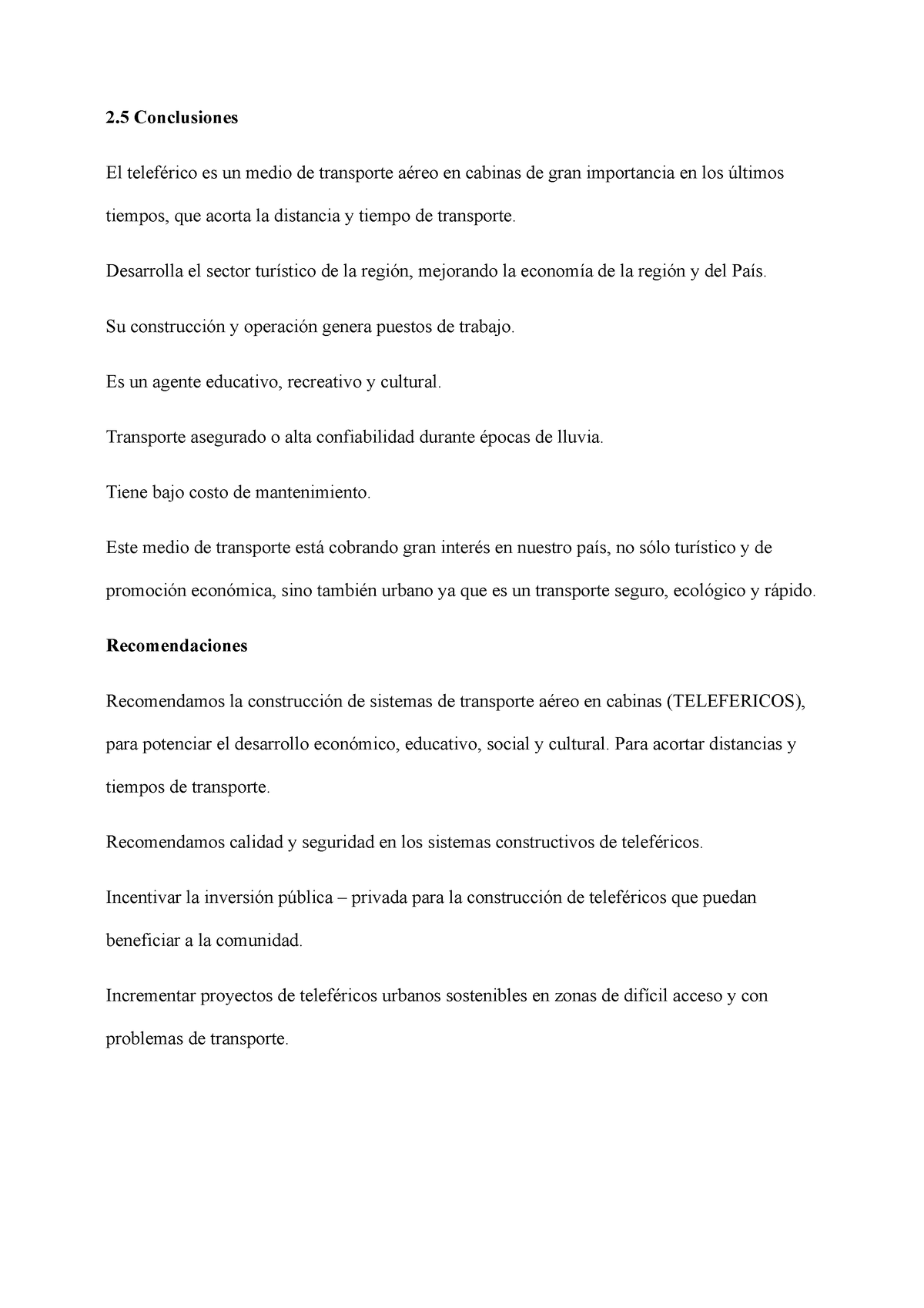 Conclusiones Y Recomendaciones FinalConclusiones Y Recomendaciones ...