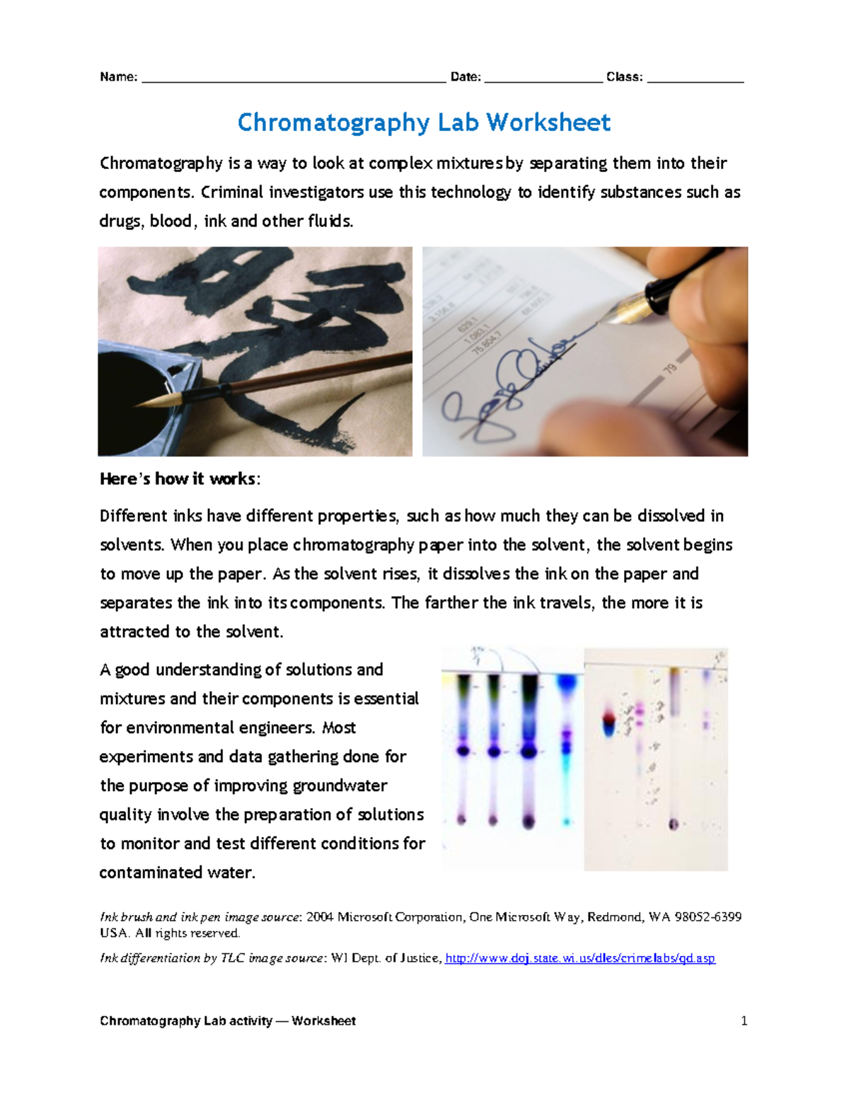 Wst environmental lesson 02 activity 1 worksheet v2 tedl dwc - Name ...