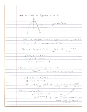 MATH 154 W.A. 7 Solutions - MATH 154 Fall23 - Written Assignment 7 ...