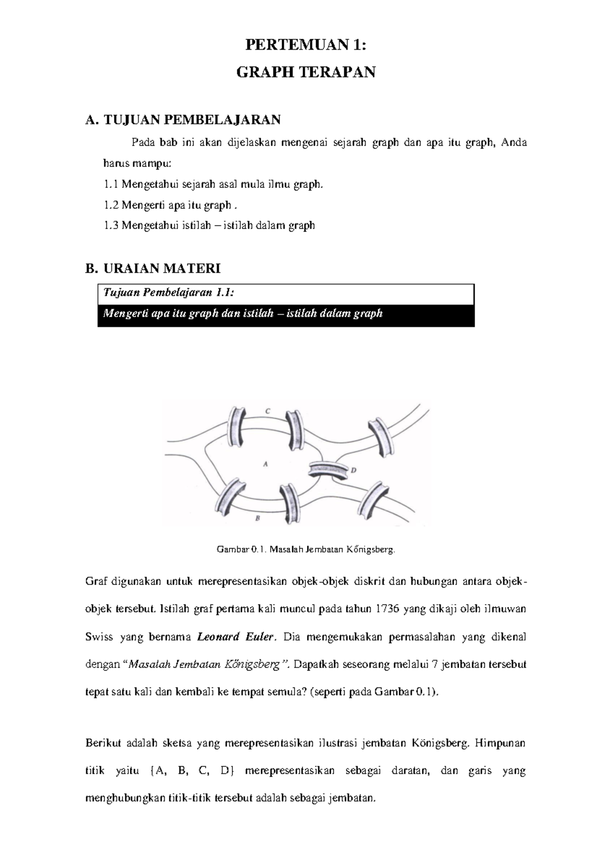 Modul Graph Terapan P1 - Teknik Informatika - PERTEMUAN 1: GRAPH ...