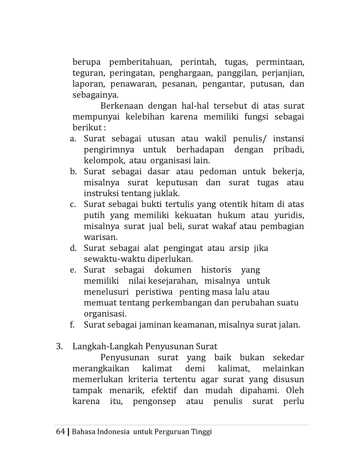 Bahasa Indonesia Untuk Perguruan Tinggi-70 - 64 | Bahasa Indonesia ...