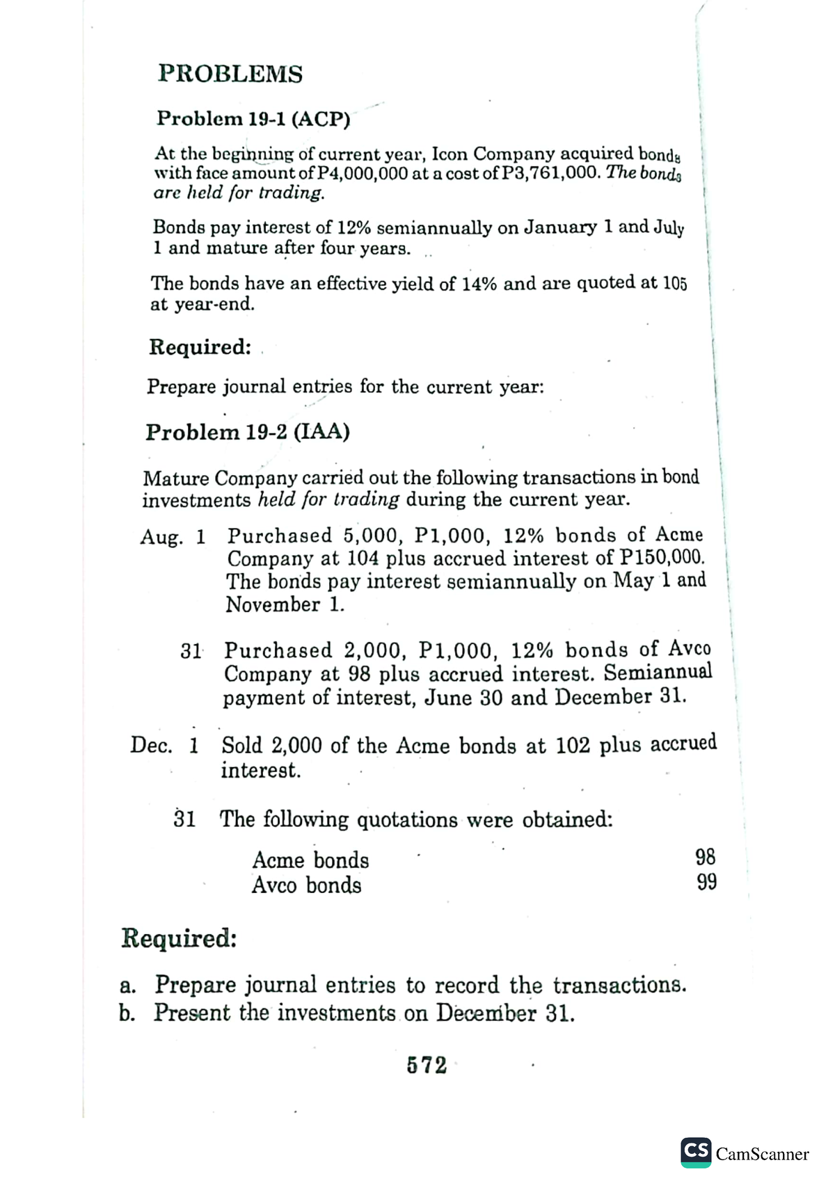 IA2 Finals Quiz Chapters 19-22 - Intermediate Accounting 2 - Studocu