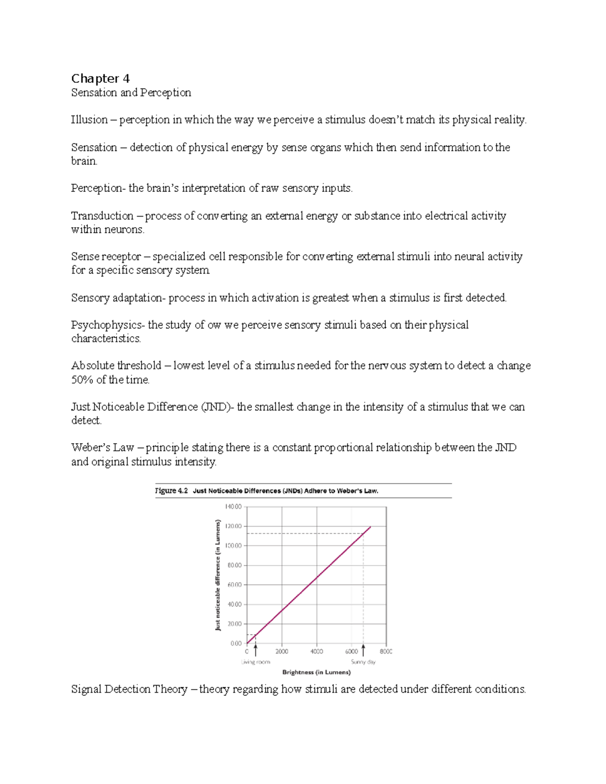 Chapter 4 - Chapter 4 Sensation And Perception Illusion Perception In ...