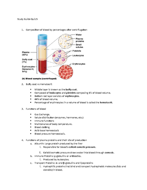 LAB Written EXAM Review Sheet - SCB 203 - LaGuardia - Studocu