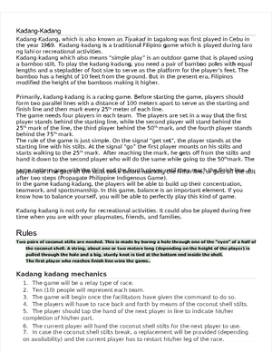 Script ng Pangkat 4 - Pls dont open this. This is a catfish document ...