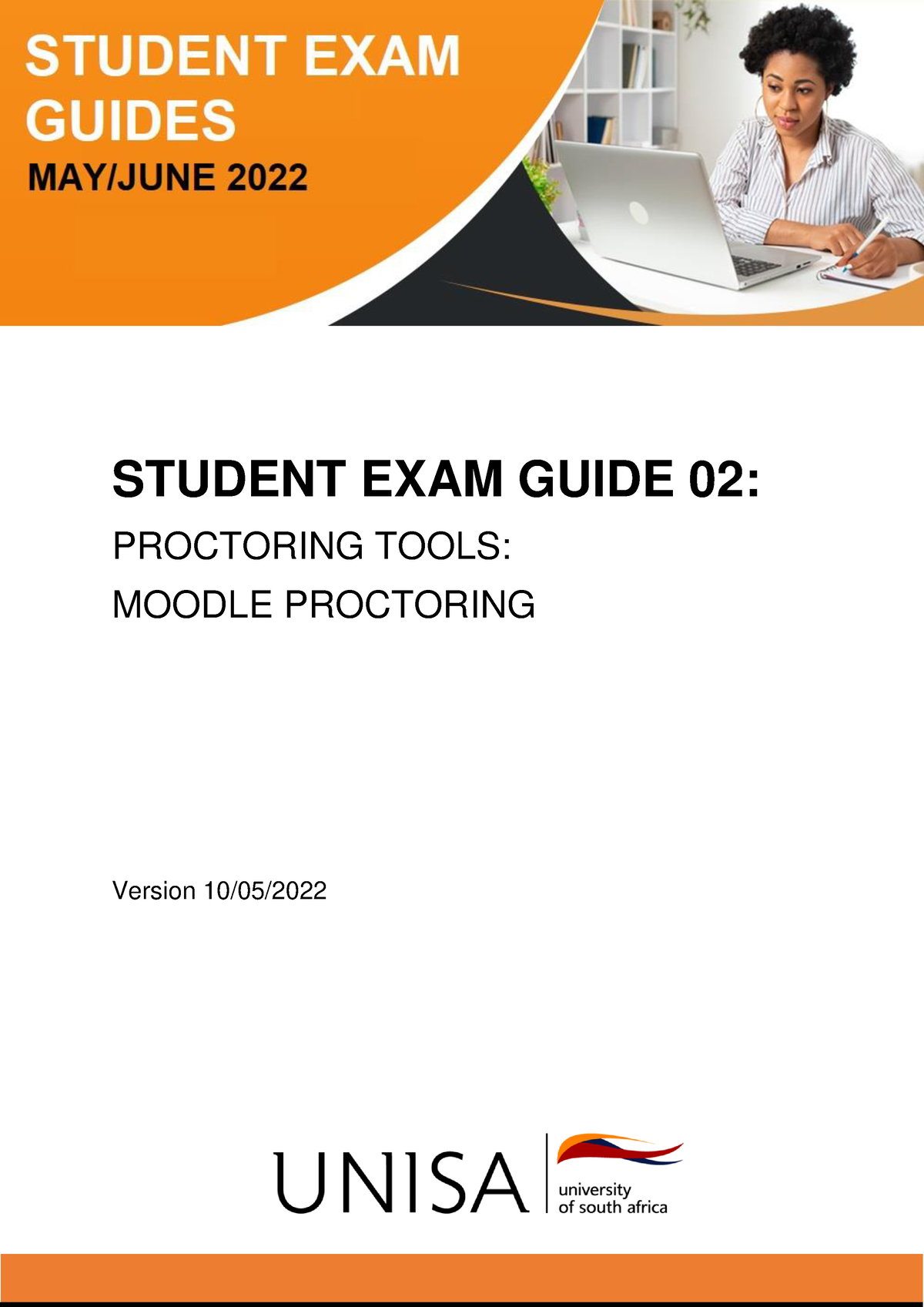 Moodle Proctoring TOOL - STUDENT EXAM GUIDE 02: PROCTORING TOOLS ...