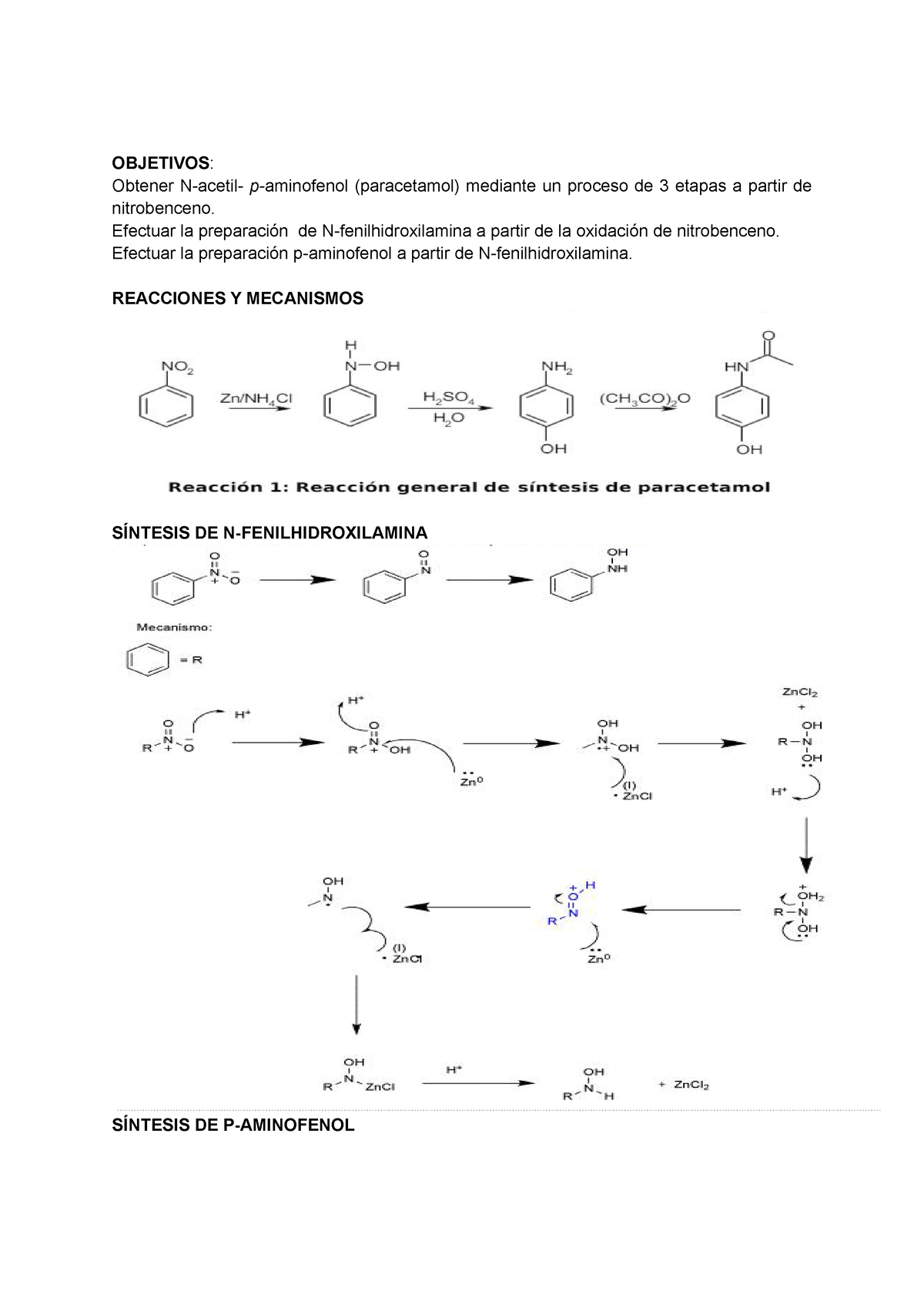 Sintesisi Del Paracetamol Obtecnion De Sulnilamida Diagrama De Flujo Practica De Laboratorio 4012