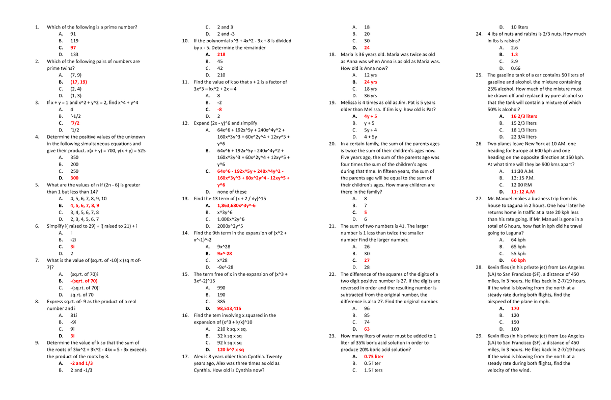 algebra-1-problems-which-of-the-following-is-a-prime-number-a-91