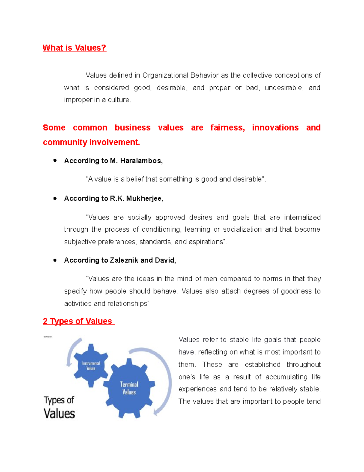 Values Freedom) - Probability And Statistics Lecture Notes - What is ...