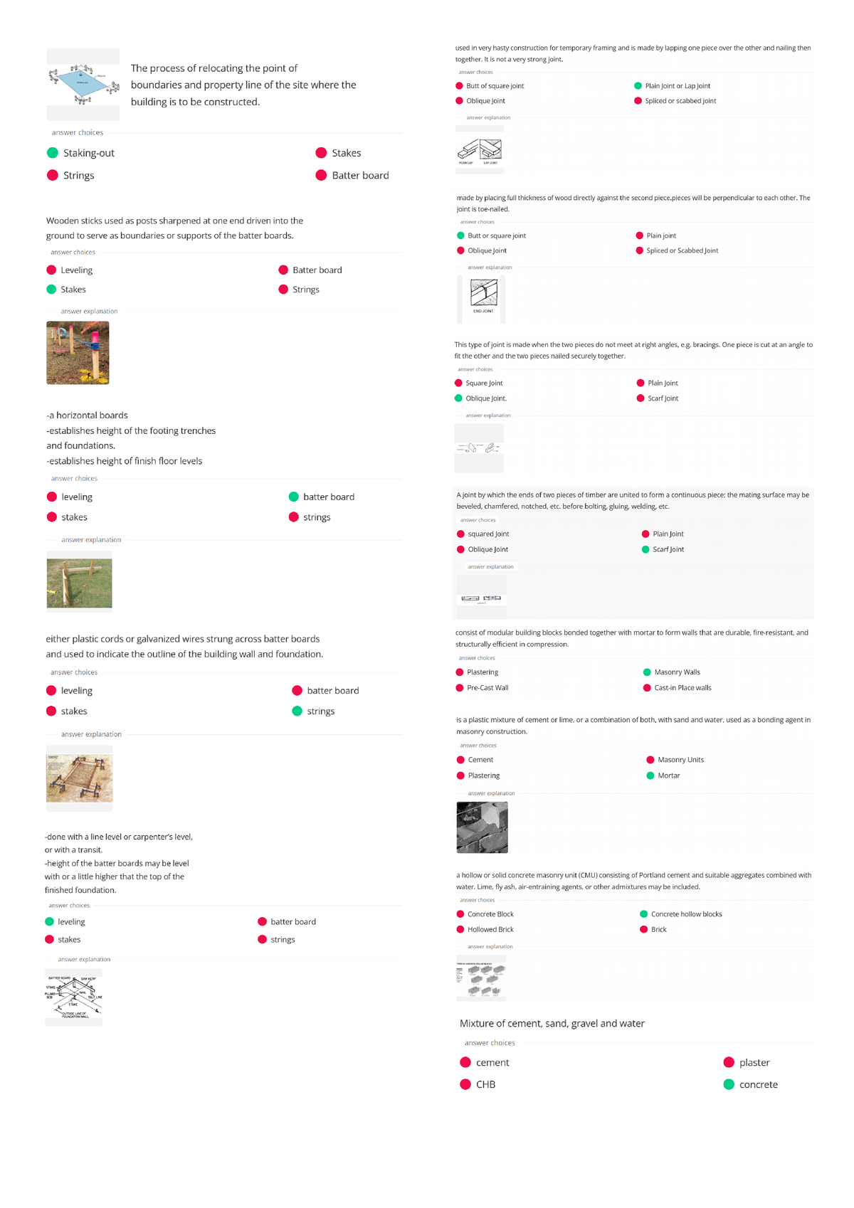 AREA B ( Quizziz) BT - Architectural Design 1 - Studocu