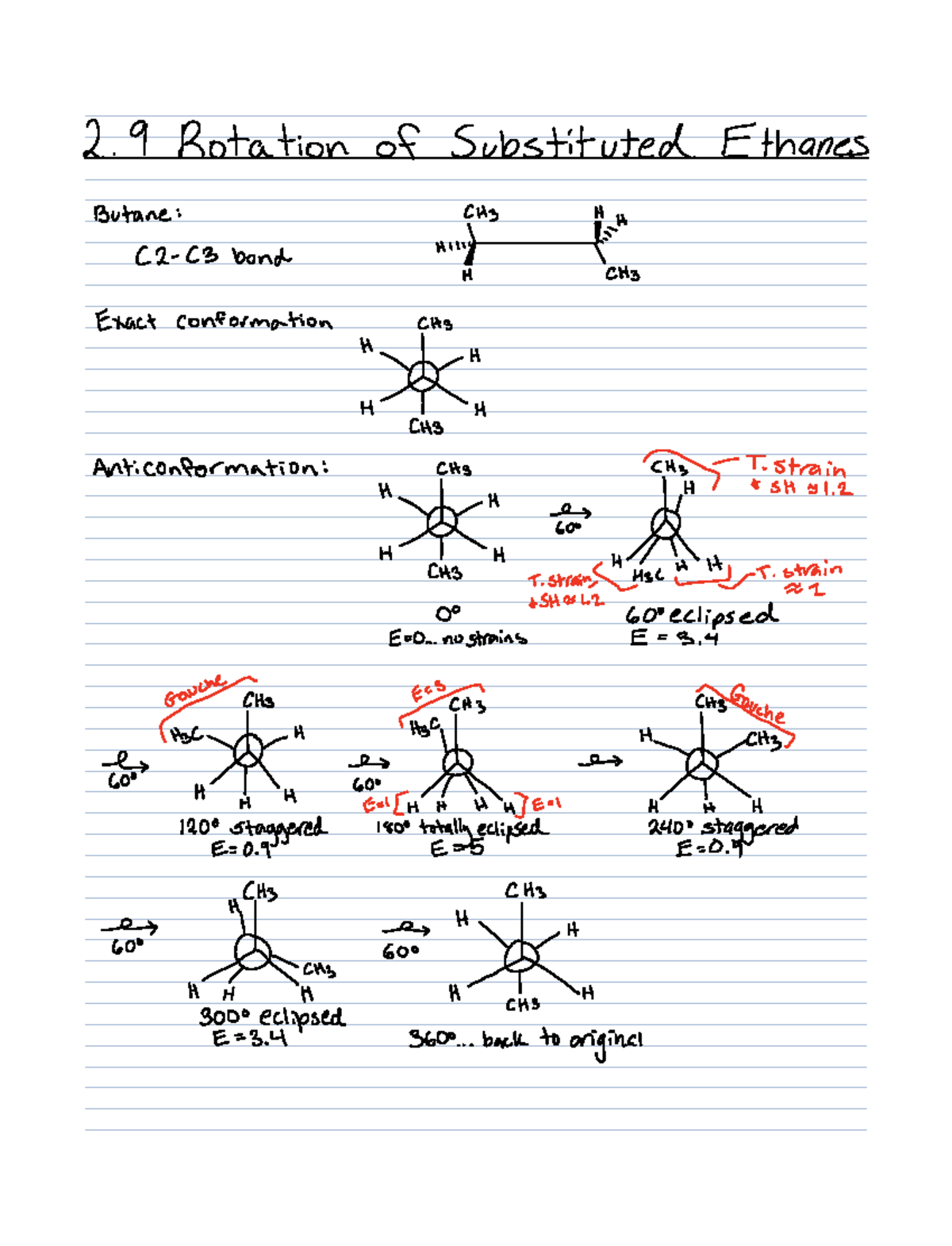 2.9 Rotation in Substituted Ethanes - CHEM 2510 - Studocu