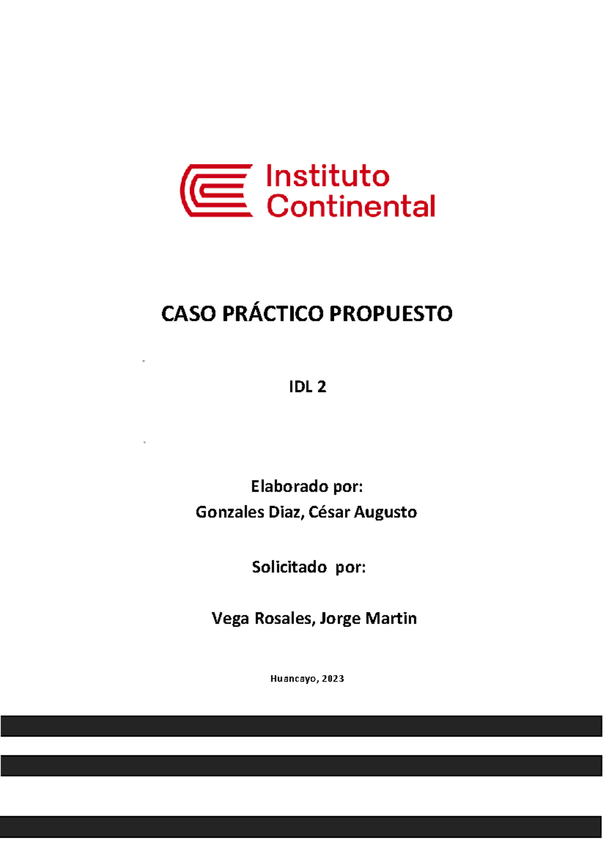 Caso Propuesto II Gest OP 2023 - Gestión De Operaciones - CASO PR¡CTICO ...