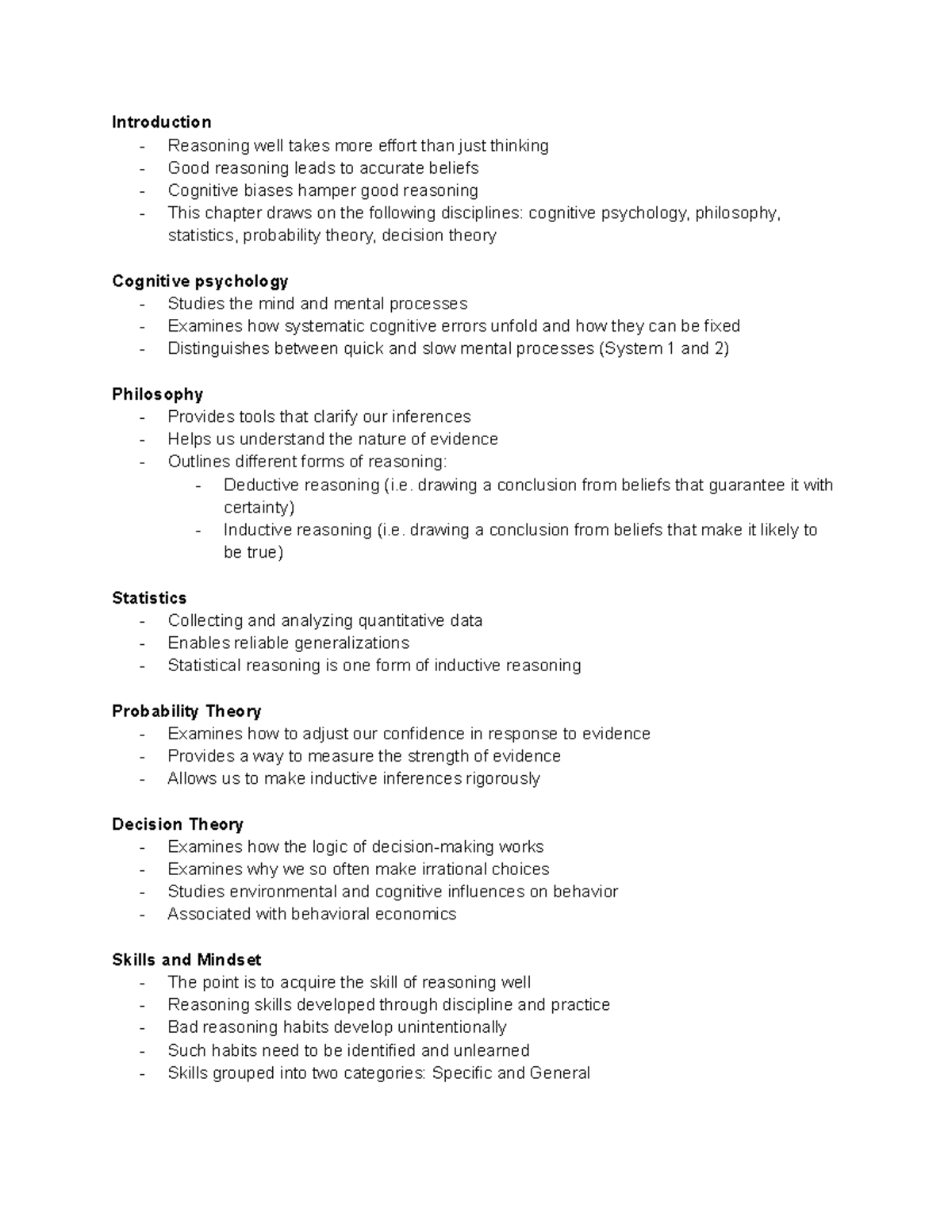 Lrp Chapter 1 Reasoning Introduction Reasoning Well Takes More