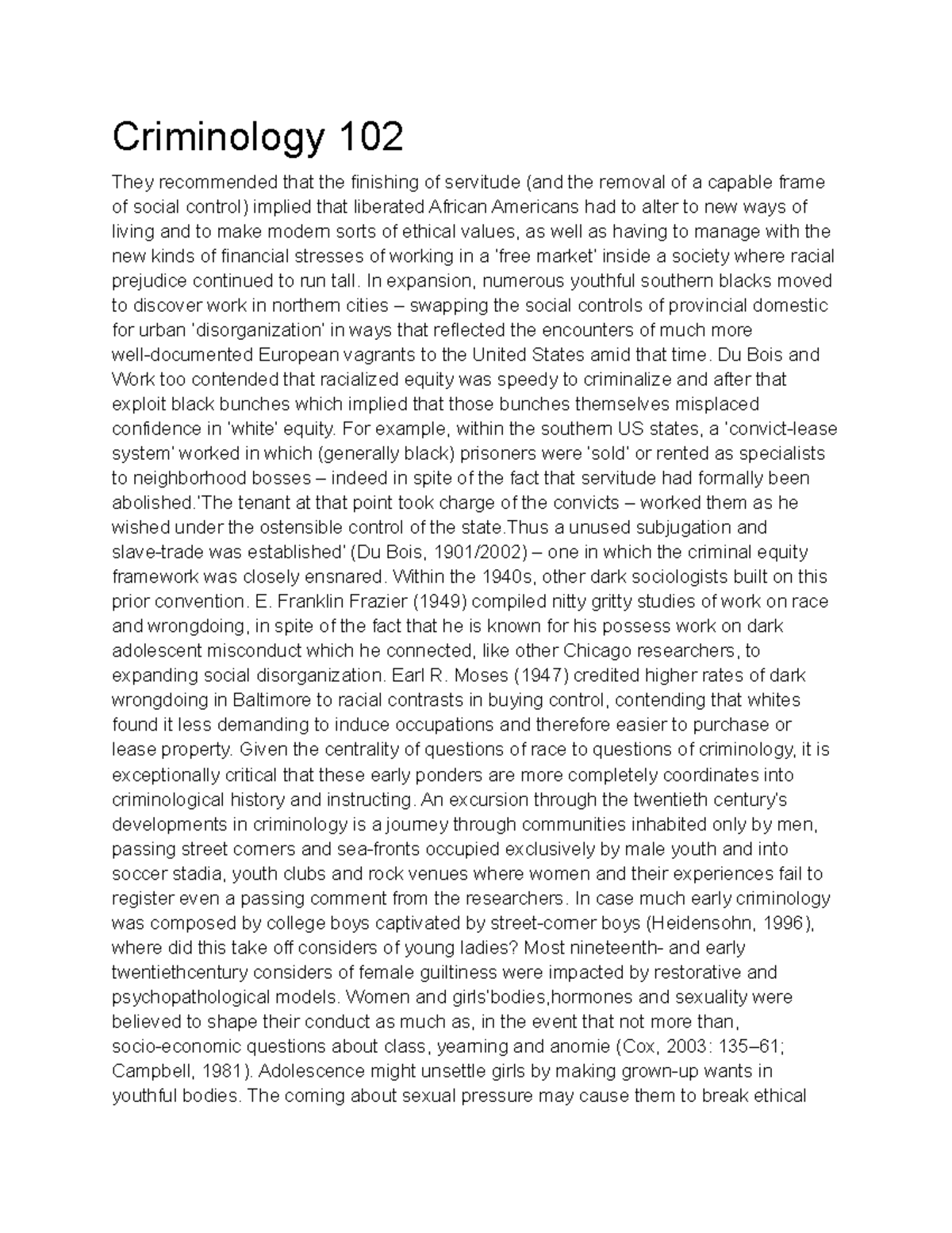 thesis title for criminology students pdf