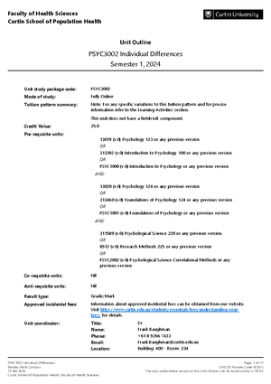 SPPA1001 Introduction to Human Communication Science Semester 1 2022 ...