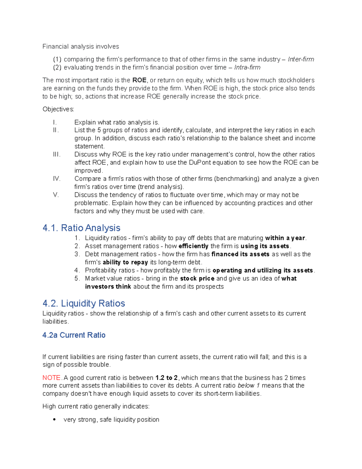 Financial analysis - When ROE is high, the stock price also tends to be ...