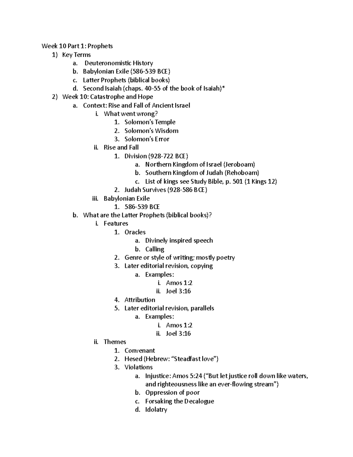Week 10 Part 1 - Week 10 Lecture Notes Part 1 - Week 10 Part 1 ...