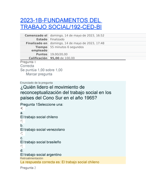 Prueba Modelos Y Estrategias De Intervenc N Social B Modelos Y Estrategias De