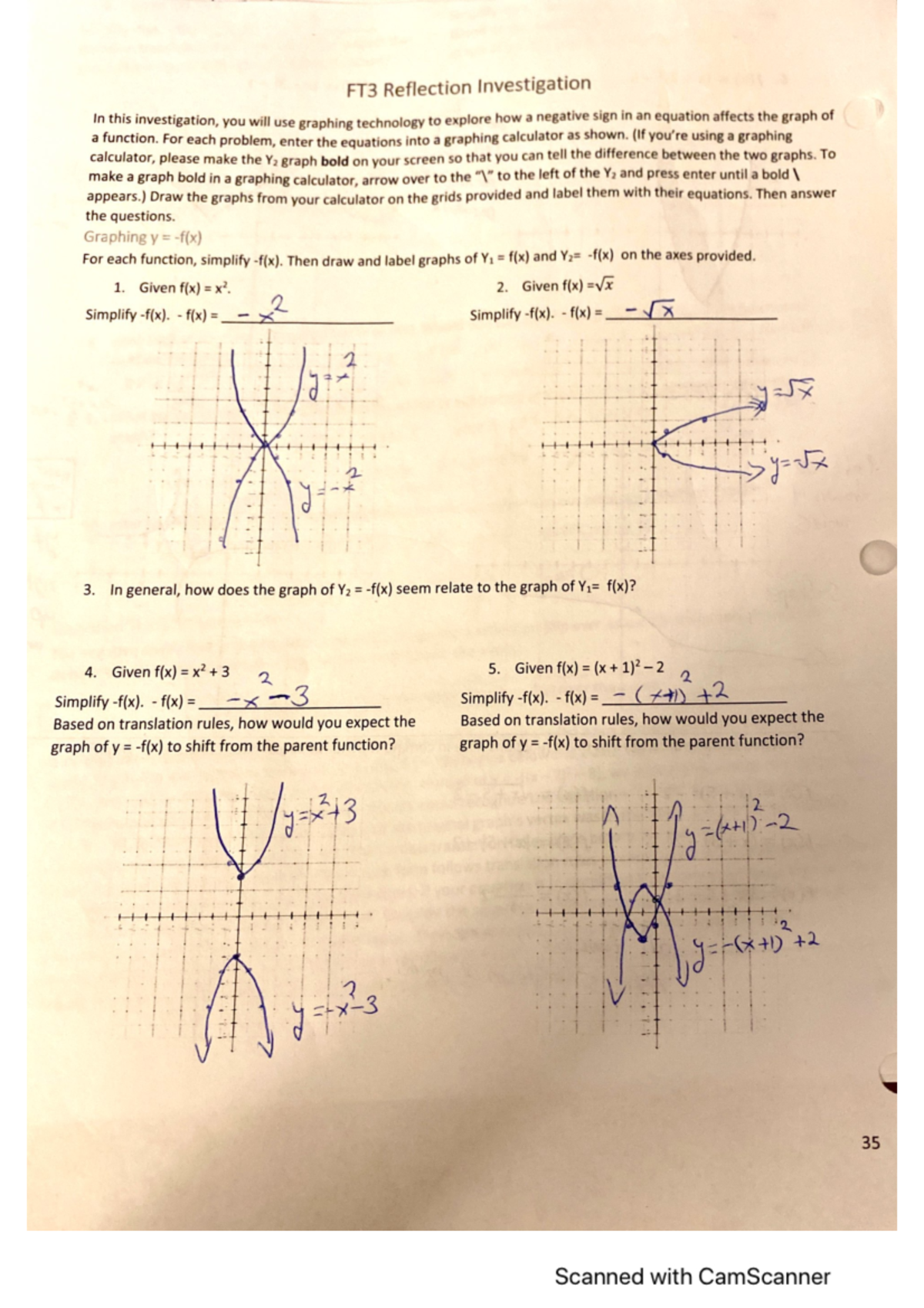 Assignment 8 - MATH 112 - Studocu
