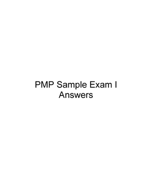 project management assignment answers