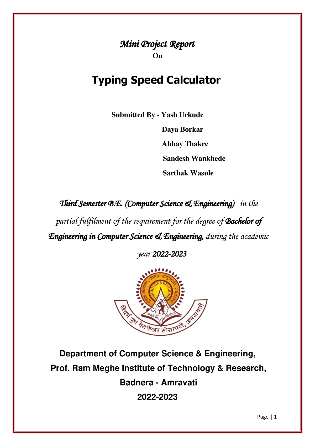 mini-project-report-typing-speed-calculator-mini-project-report-on