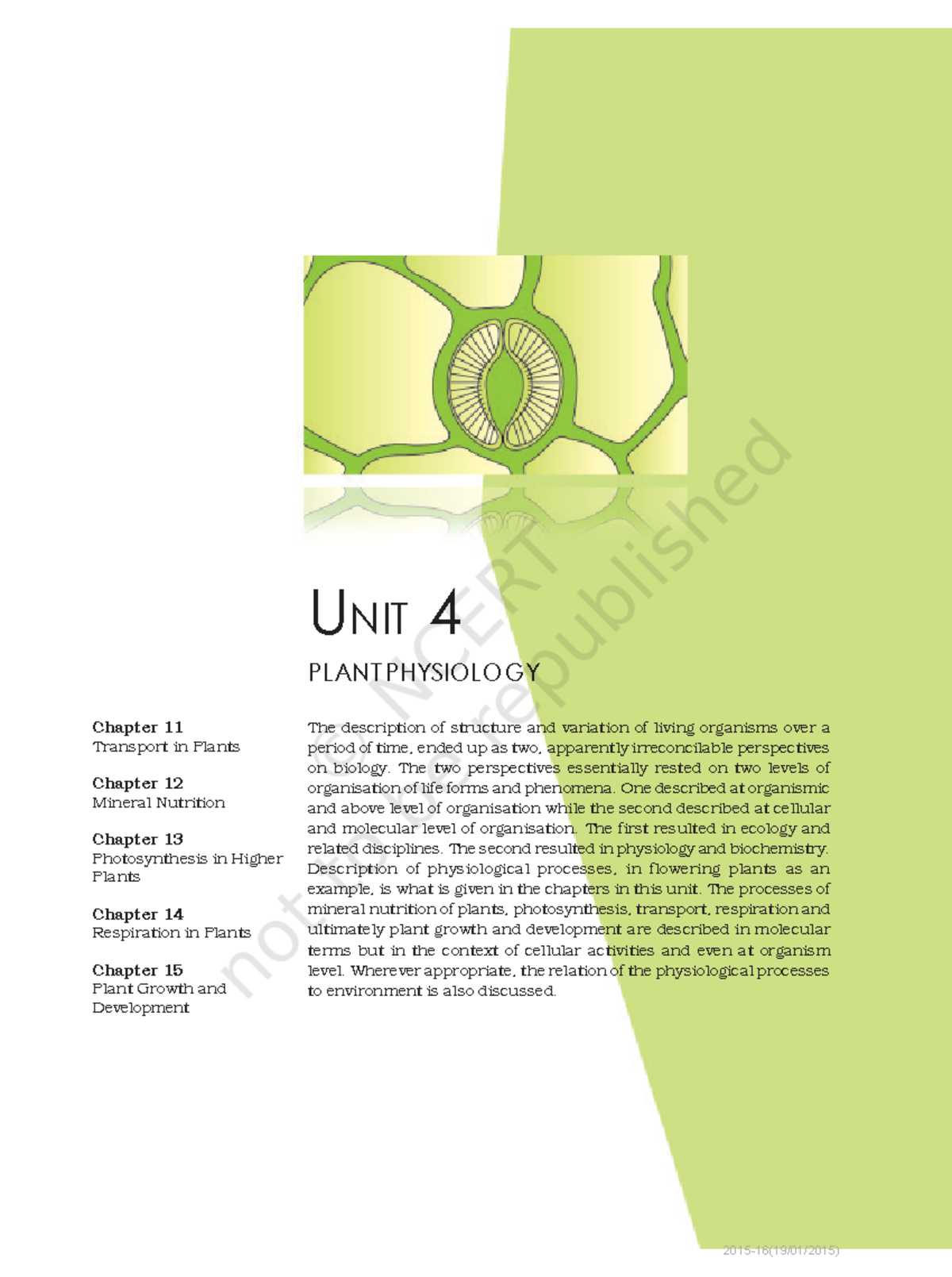 Chapter 11 [Philoid-IN] - UNIT 4 The description of structure and ...