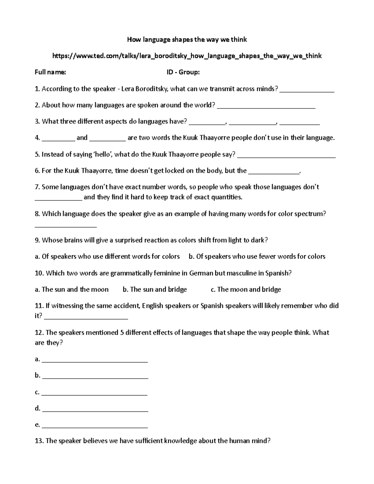 2022.06.15.Sample Test Topic - How language shapes the way we think ...