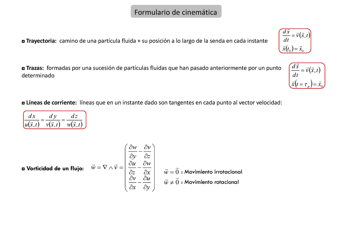 Formulario Cinematica 7074ff1a1221a8c212d3668fc3ba5734 Formulario De Cinemática ¥ Trayectoria 0482