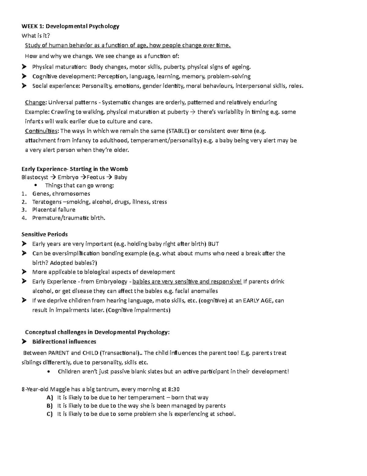 psyc-105-notes-week-1-developmental-psychology-what-is-it-study-of