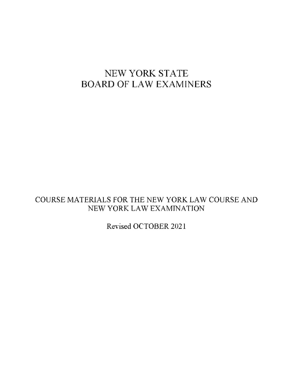 assignment by operation of law new york