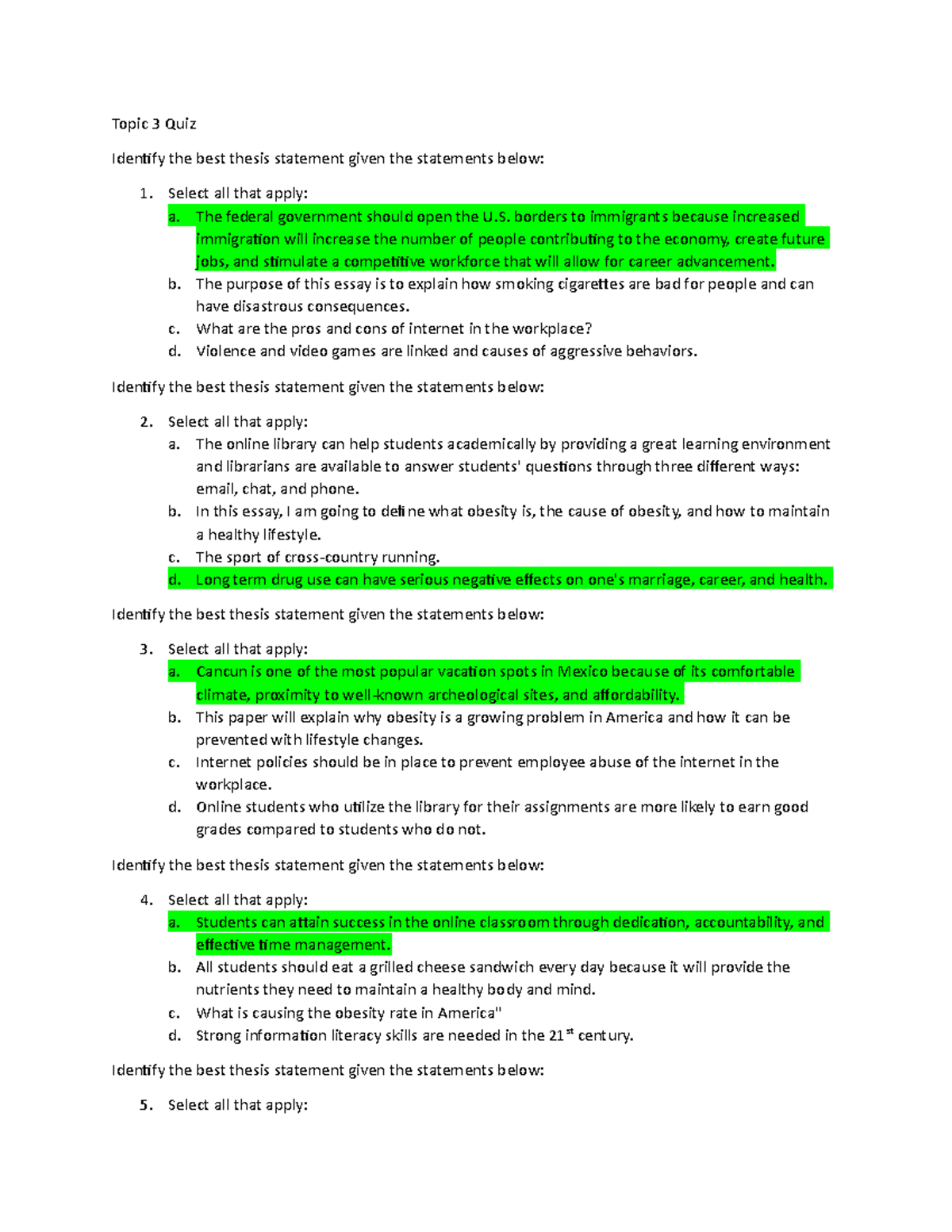  Thesis Statement Related To Water Pollution Thesis Statement For 