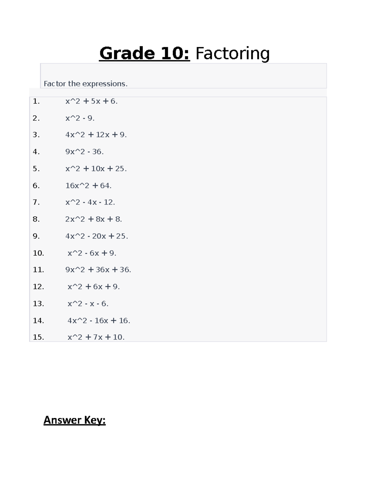 grade-10-self-made-worksheets-grade-10-factoring-factor-the