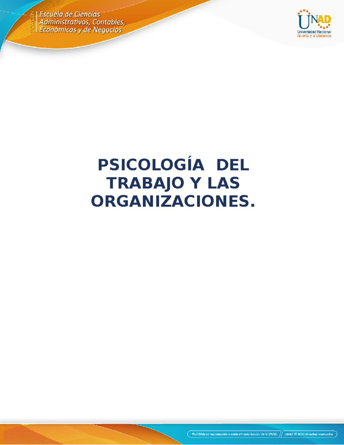 Diagnostico Empresarial - PSICOLOGÍA DEL TRABAJO Y LAS ORGANIZACIONES ...