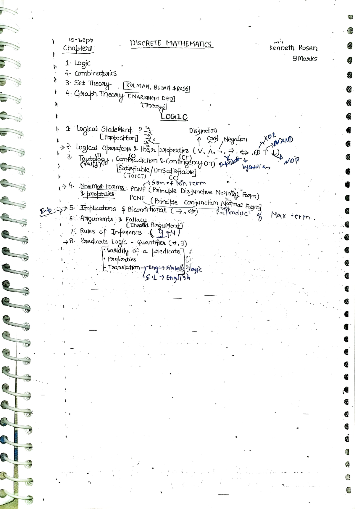 Discrete Mathematics - mathematical method - Studocu