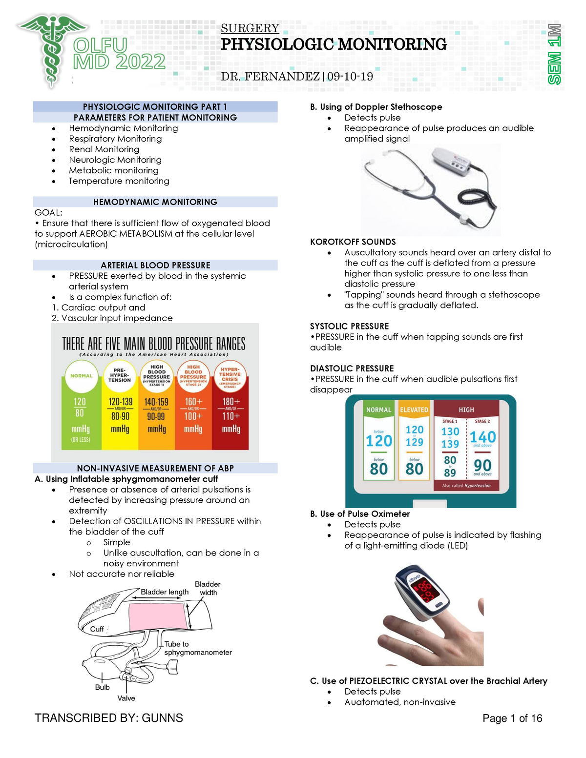 26 Physiologic-Monitoring-Gunns - PHYSIOLOGIC MONITORING DR. FERNANDEZ ...