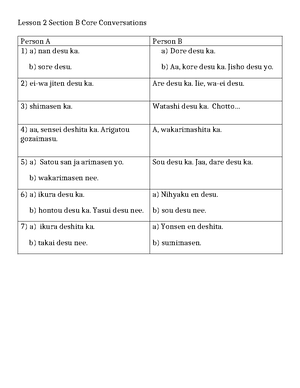 Lesson+1+section+c+questions(1) - Namae: Lesson 1 Section C 