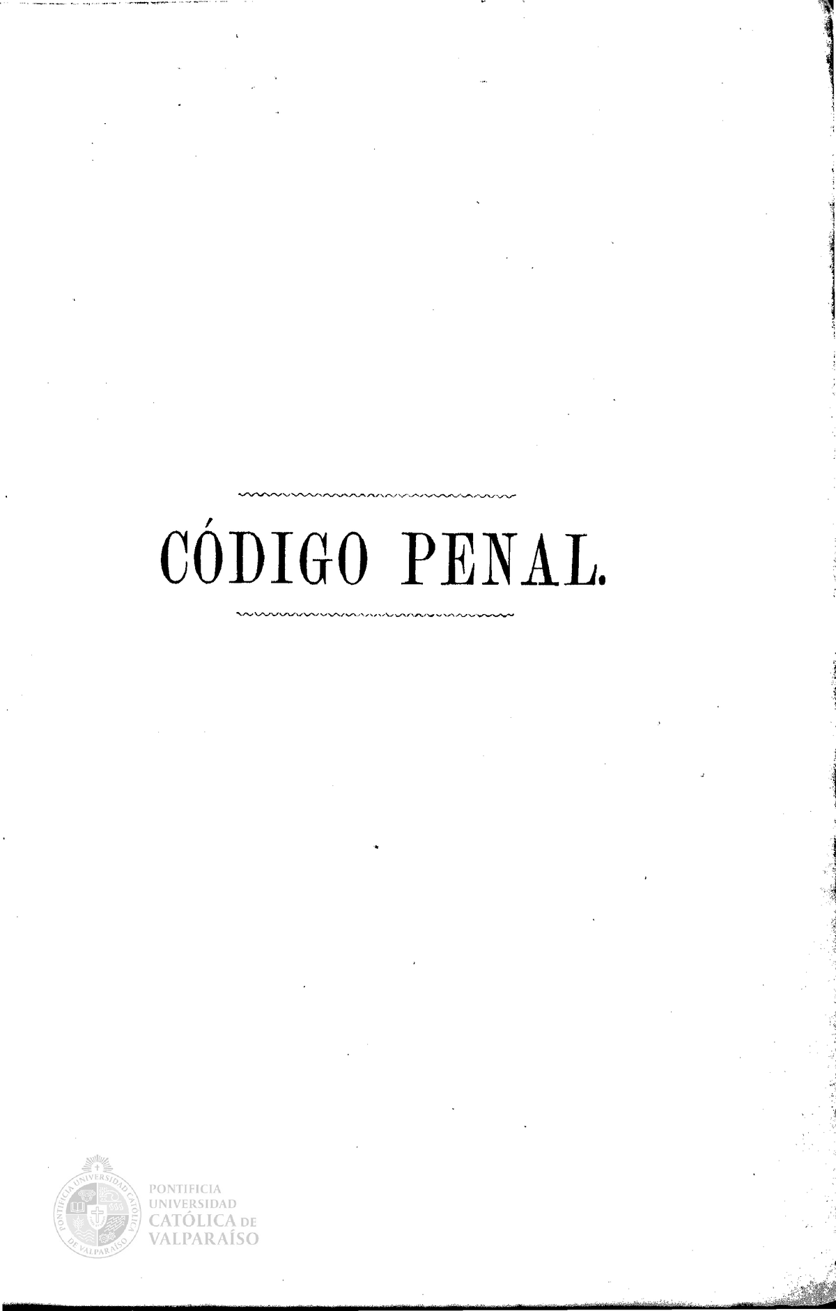 C Digo Penal De La Rep Blica De Chile - , CODIGO PENAL. L : L J, OODIGO ...