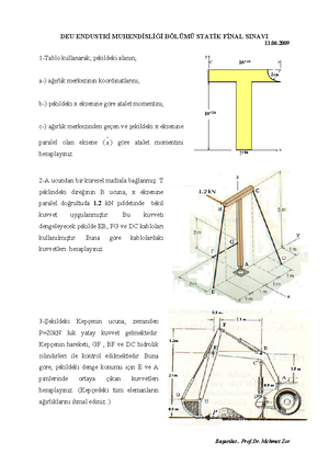 End Statik v2 2009 sorcvp - DEU ENDUSTRI MUH. BL. STATİK 2İZE 13. (saat
