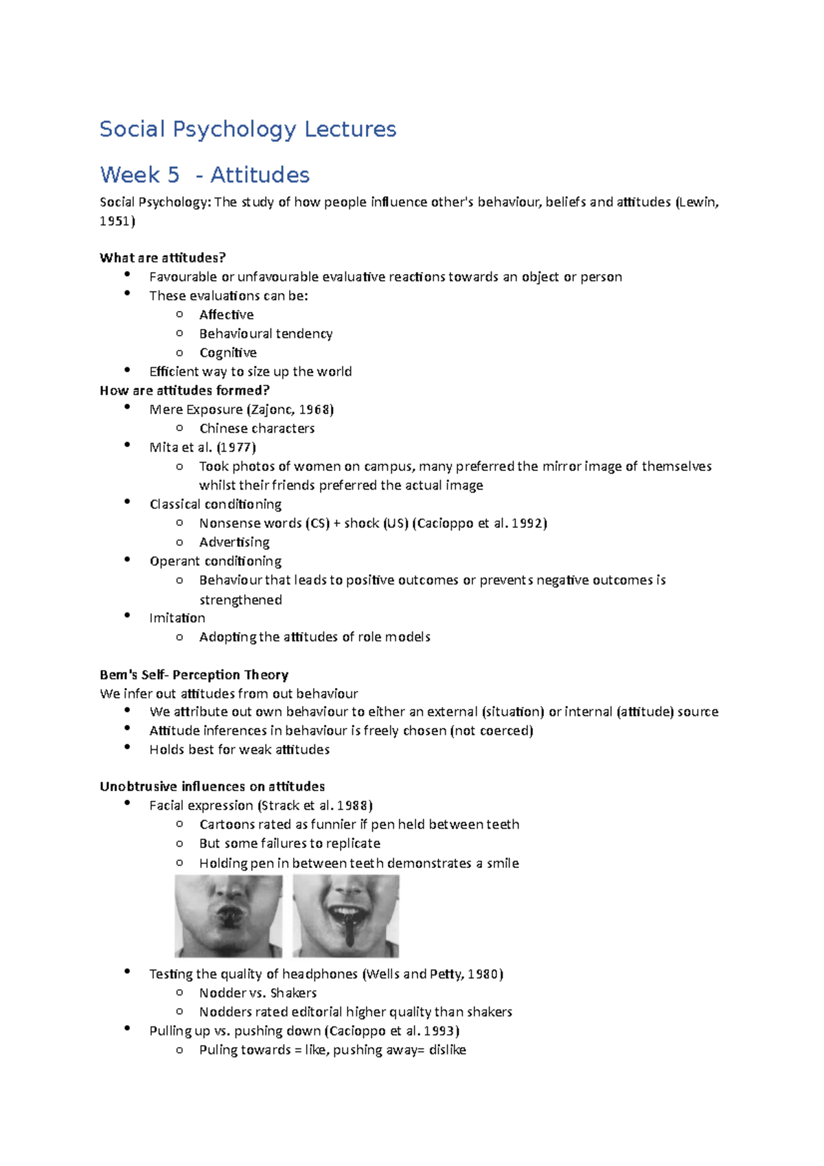 Introduction To Psychology 2 - Social Psychology Lectures - Social ...