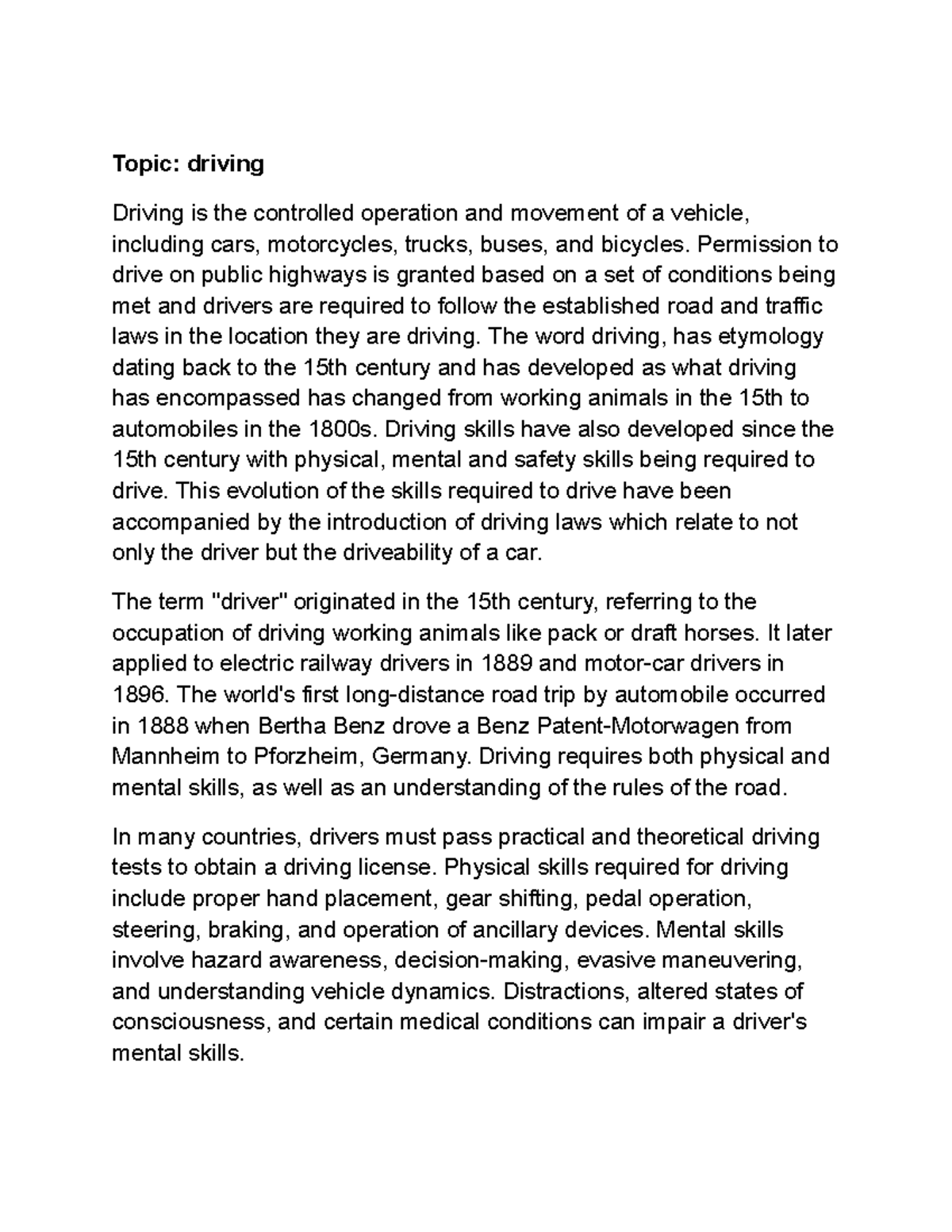Car Racing Essay Examples | Creative Writing: Car Race – HLBEG