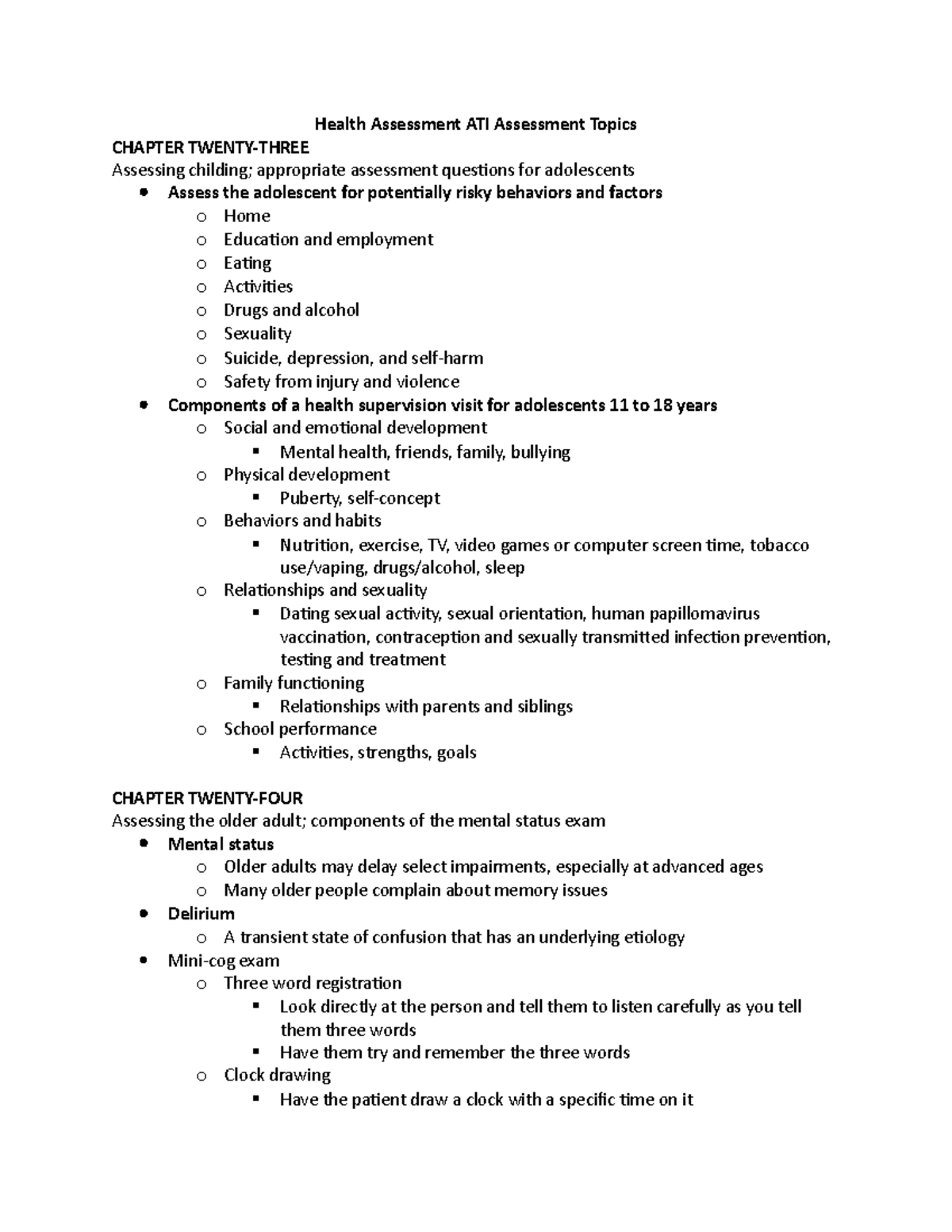 ati-assessment-review-2-health-assessment-ati-assessment-topics