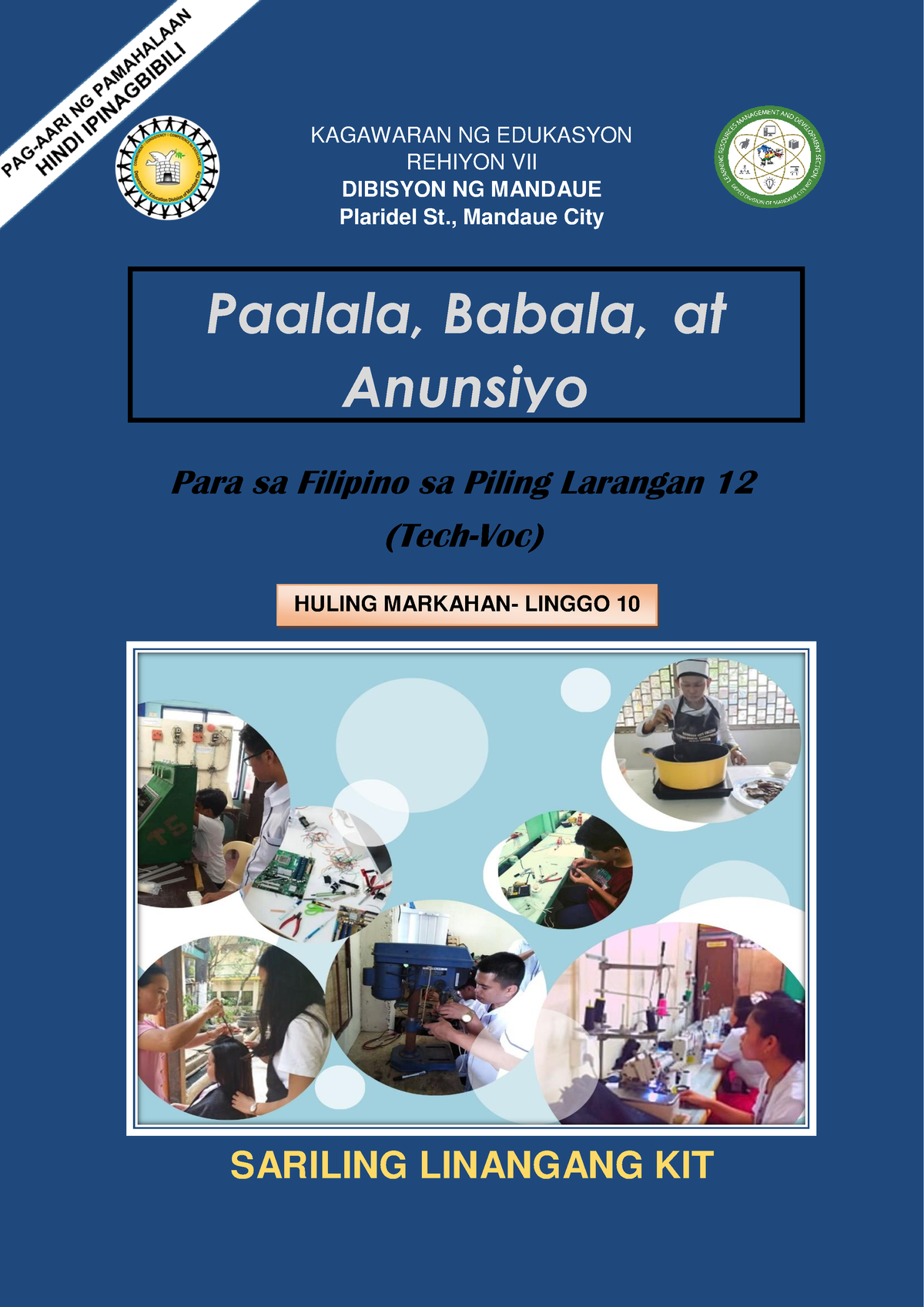 SLK 10-Huling Markahan FIL 12-TECH-VOC - Para Sa Filipino Sa Piling ...