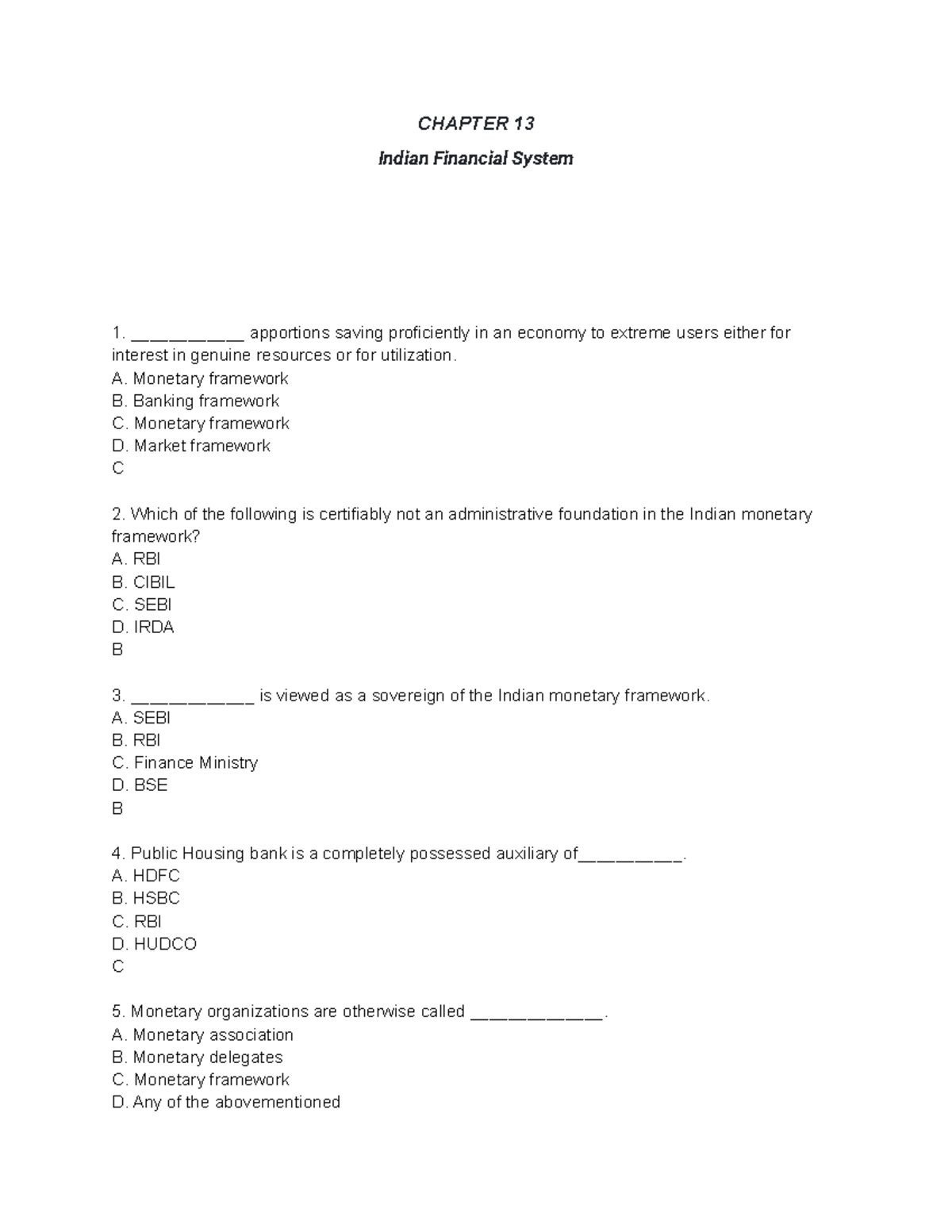 chapter-13-indian-financial-system-chapter-13-indian-financial