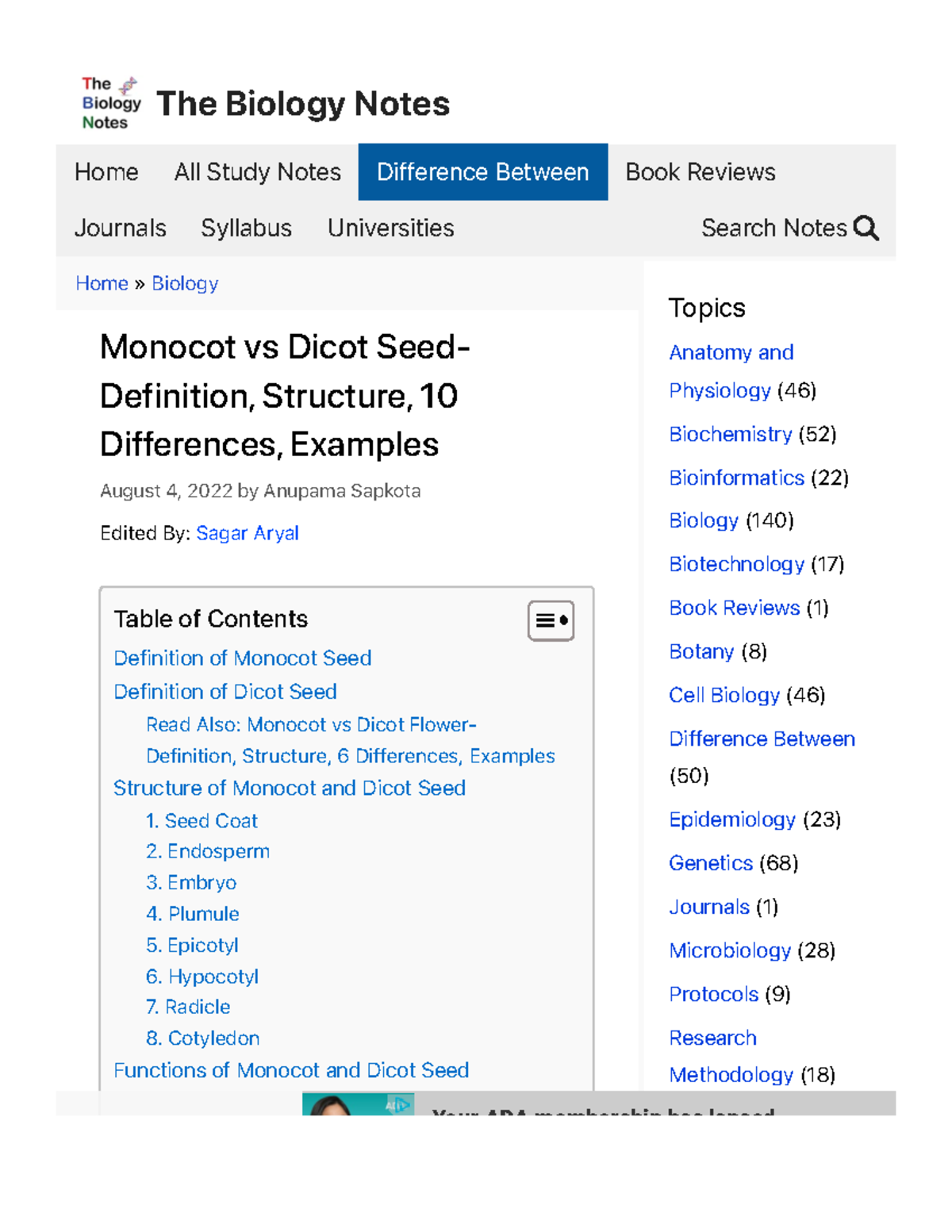 Monocot Vs Dicot Seed- Definition, Structure, 10 Differences, Examples ...