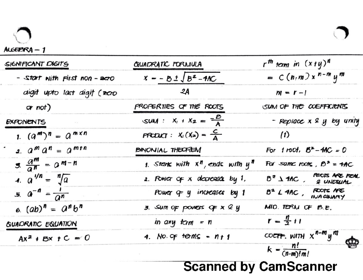 Civil Engineering Mathematics - BS Civil Engineering - Studocu