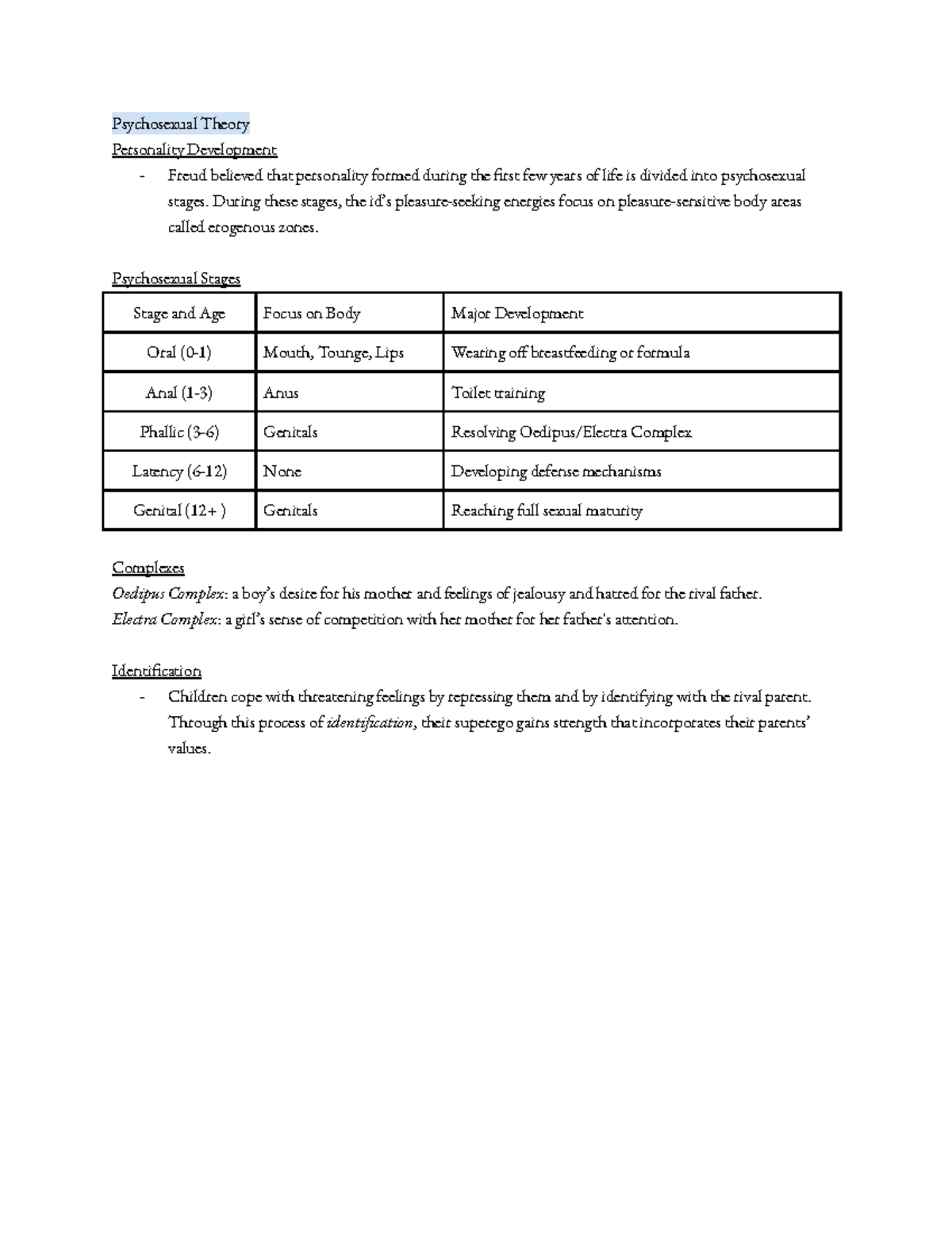 psychosexual-theory-notes-psychosexual-theory-personality-development